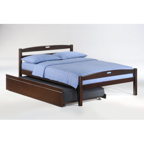 Winston Porter Brancaster Solid Wood Bed with Trundle by Winston Porter